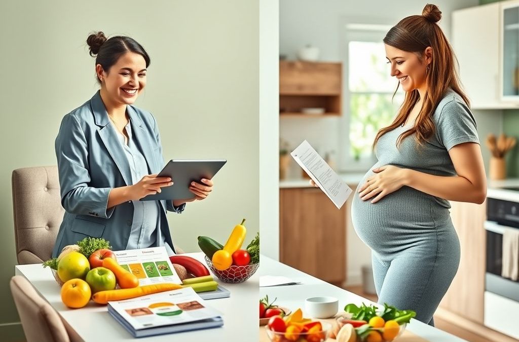 A Importância do Nutricionista para Gestantes: Cuidando da Saúde da Mãe e do Bebê